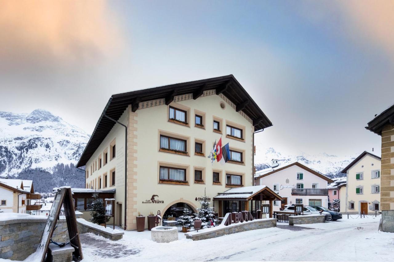 Albana Hotel Silvaplana Zewnętrze zdjęcie