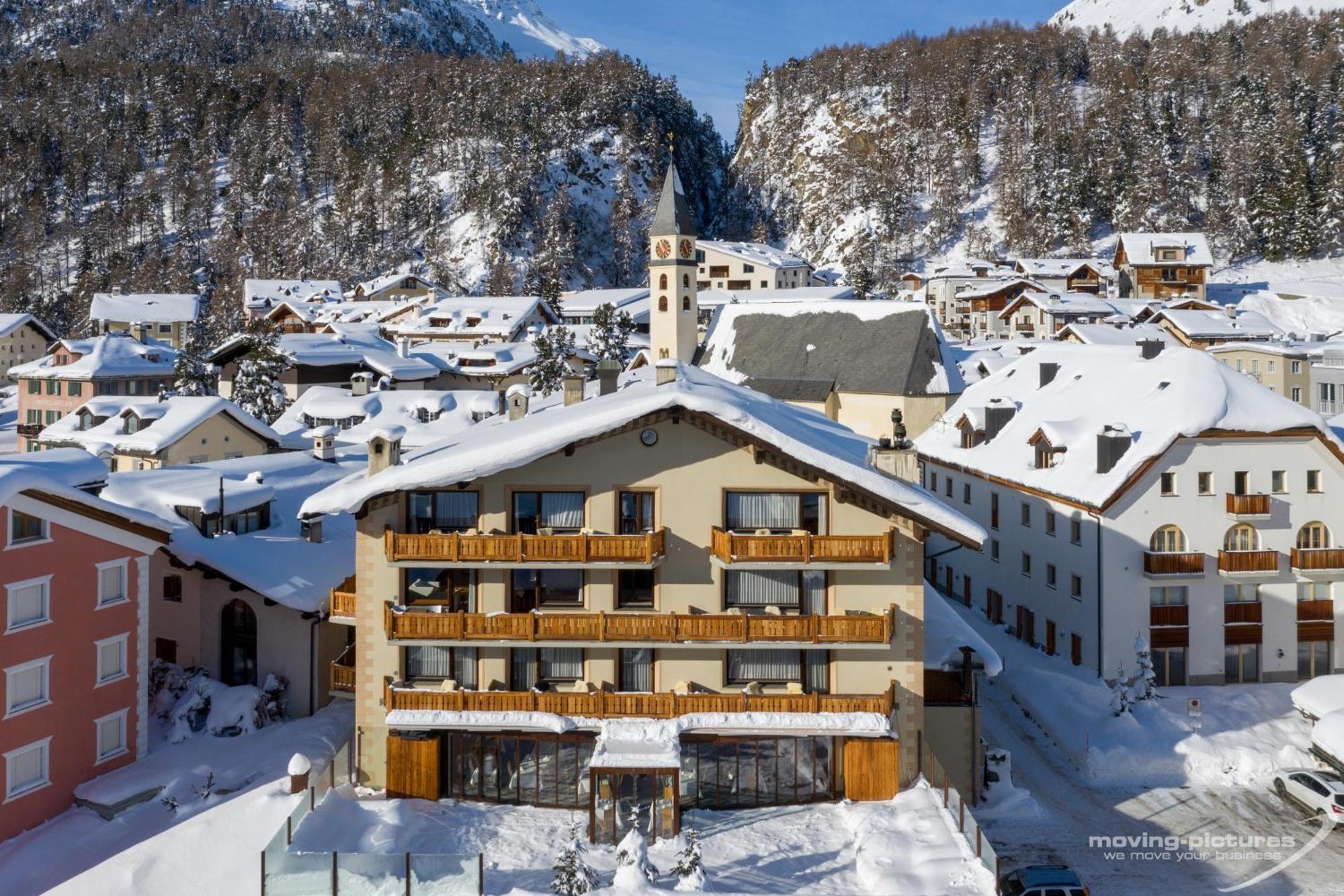 Albana Hotel Silvaplana Zewnętrze zdjęcie